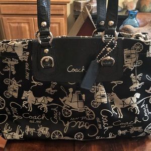 Authentic coach purse